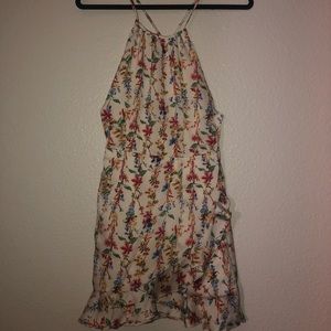 About Us Floral Ruffle Mini Dress